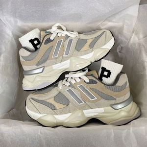 Chaussures de sport décontractées et tendance pour femmes, modèle 9060, en cuir véritable de haute qualité, avec amorti, collection 2026, vente chaude - Product Image 3