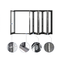 Ventanas Francesas de Aluminio Serie 6000 de Montreal, Resistentes al Viento y con Aislamiento Acústico, Recubrimiento en Polvo, Plegables, Soldables y Cortables