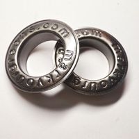 Œillets ronds en laiton plaqué sur mesure, fabriqués en Chine, OEM/ODM, multicolores, pour sacs et vêtements, sans nickel