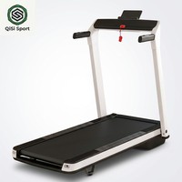Caminadora Eléctrica Plegable para el Hogar, Máquina Inteligente para Correr con Pantalla LED, Altavoz Bluetooth, Motor Silencioso, Plataforma para Caminar que Ahorra Espacio