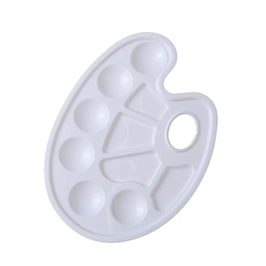 Bview Art – Kit de Peinture pour Enfants 6+4 Ovale – Peintures Artistiques, Palette en Plastique PP, <span class=keywords><strong>Gouache</strong></span>, Aquarelle, <span class=keywords><strong>Acrylique</strong></span> – Sûr pour les Enfants - Product Image 2