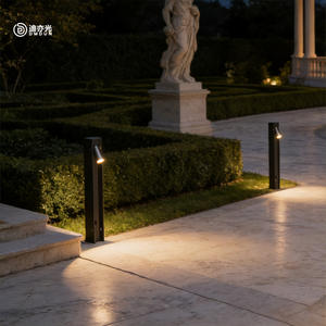 Lampe de pelouse LED moderne et minimaliste, lampe de jardin à énergie solaire, lampe de pelouse à énergie solaire, lampe de route, lampe de paysage - Product Image 3