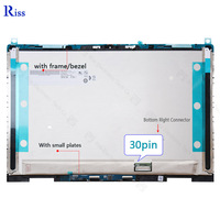 Écran LCD LED tactile d'origine 13,3 pouces FHD 1080p B133HAN05.E pour ordinateur portable HP Envy X360 13-AY, fin, 30 broches, noir