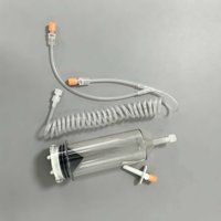 Seringue angio stérile jetable en PVC à haute pression, économique, injecteur CT 100 ml, dispositif de livraison de contraste clinique