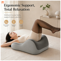 Oreiller gonflable en maille multifonction pour femmes enceintes, coussin de décompression et d’élévation des jambes