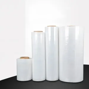 PE <b>Heat</b> Stretch Film Packaging Roll-Soft Moisture Proof Casting Type 12-25 Microns Thickness Customizable Length - Product Image 1