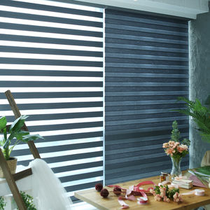 Persianas Coreanas Skan Zebra, Cortinas Enrollables Motorizadas Personalizadas para Ventanas, Día y Noche, Control Automático de Luz, Hogar Moderno - Product Image 3
