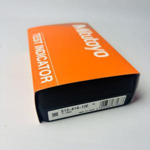 Mitutoyo 513-414-10E 513-424-10E Indicadores de prueba de dial con graduación de 0.01mm, rango de 0.5mm y lectura de dial de 0-25-0 - Product Image 2