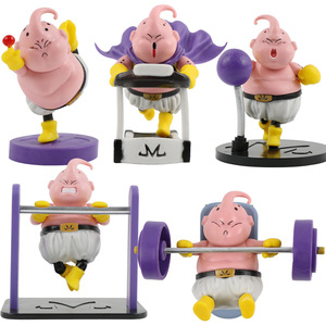 Cadeau de collection <span class=keywords><strong>Dragon</strong></span> Z <span class=keywords><strong>Ball</strong></span> Fat Buu Figure 10cm Majin Buu avec 2 têtes <span class=keywords><strong>Boo</strong></span> Pvc Gk décor Statue modèle Anime Figurine jouet - Product Image 5