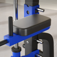 Dispositivo de entrenamiento integral multifuncional para el hogar, equipo de fitness para el hogar, máquina de sentadillas profundas y soporte de empuje