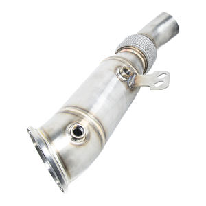 Yeni 304 paslanmaz çelik 4.5 "Supra MKV A90 MK5 için Toyota için egzoz iniş borusu motor parçaları 3.0L B58 2020 + - Product Image 1