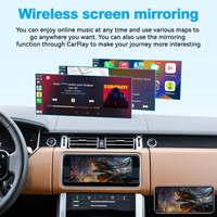 JoyeAuto 2016-2020 Discovery 5/ Range Rover/ XEL/ XFL/ XJL / F-Type/ F-Pace Connexion sans fil CarPlay Android Auto DVD USB