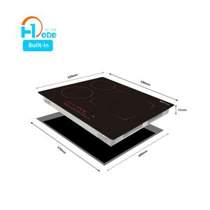 Placa de Inducción Inteligente Tuya de 3 Zonas con Control Táctil y Sensor para Uso Doméstico, Fabricada en China - Product Image 3