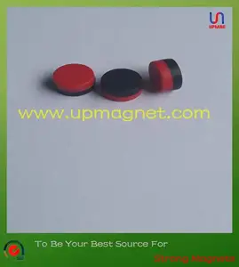 Forma personalizzata antiruggine impermeabile permanente pratica forte aspirazione magneti al neodimio con rivestimento in plastica
