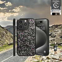 Coque de Téléphone Design en Véritable Fibre de Carbone Pure et TPU, Moule Exclusif, Logo Personnalisé pour iPhone 17 16 15 14 13 Air Pro Max