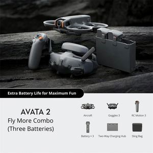 Original <b>Dron</b> Avata 2 Fly More Combo (Three Batteries) <b>Dron</b> Binocular Fisheye Visual Positioning FPV Motion Control Aircraft - Product Image 5