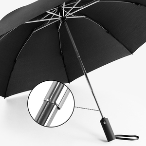 Parapluie pliant à trois couleurs personnalisées, coupe-vent et imperméable de 23 pouces Cadeau pour filles Pare-soleil pliant inversé pour le voyage - Product Image 4