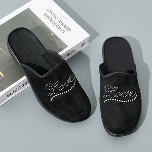 Pantoufles d'intérieur antidérapantes en <span class=keywords><strong>feutre</strong></span> de laine pour femmes pantoufles en <span class=keywords><strong>feutre</strong></span> de Style asiatique pour l'exportation mondiale en vrac personnalisable - Product Image 5