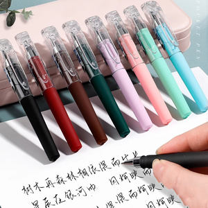 قلم جيب - قلم حبر جاف صغير محمول للأعمال والتوقيع - قلم حبر أسود قصير محمول صغير للقرطاسية - Product Image 2