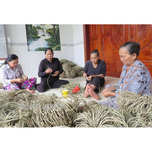 <b>Bamboo</b> Cup Holder Vietnam Eco-Friendly <b>Straw</b> CRAFT Handmade Classic Home Decoration natural customize size - Product Image 4