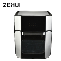 Four grille-pain à convection unique de 12 L avec écran tactile LED, 10 modes prédéfinis, friteuse à air électrique écoénergétique pour usage domestique