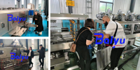 Baiyu industriële panbakwasmachine van roestvrij staal, automatische reiniging, sterilisatie, voor snoep, fruit, voedselverwerking, krattenmixer