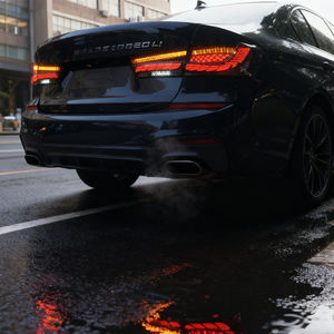 Luces Traseras LED para <span class=keywords><strong>BMW</strong></span> Serie 3 G20 G28 320i 325i 330i 2019-2025, Conjunto de Luces Traseras Dinámicas con Diseño de Escamas de Dragón, Accesorios de Actualización - Product Image 2