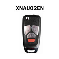 Clé de voiture Xhorse noire à 3 boutons, télécommande électronique universelle pour voiture XNHO0OEN XNBUO1EN XNHYO2EN XNTOOOEN XNFO01 ENXNAUO1