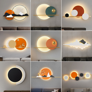 Lámpara de Pared Decorativa de Estilo Nórdico de Lujo Ligero de Diseño 2023, Nuevo Estilo para Pared de Fondo, Sofá para Sala de Estar, Dormitorio, Lámparas de Pared - Product Image 2