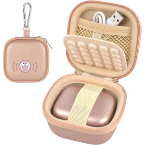Mini Auriculares Inalámbricos Intrauditivos Ligeros, Estuche de Transporte EVA, Bolsa de Almacenamiento con Mosquetón - Product Image 1