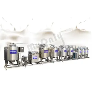 Mesin penyeteril makanan, alat sterilisasi fermentasi pendingin Yogurt kecil susu pasteurisasi