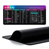 Tapis de souris et clavier de jeu rapide personnalisé pour Excel, grand tapis de bureau carré en caoutchouc imperméable et antidérapant de 800x300cm, épaisseur 3mm