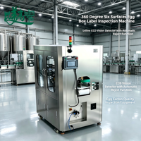 Machine d'inspection visuelle haute vitesse pour boîtes à œufs 6 faces avec système d'éjection automatique intégré pour le contrôle qualité de l'emballage