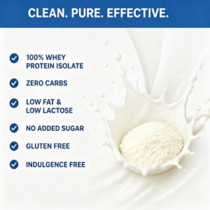 Nutrtech Integratore Sportivo per Adulti, <span class=keywords><strong>Proteine</strong></span> Isolate del Siero di Latte Senza Carboidrati, Polvere Non Aromatizzata, Non Denaturata, Non OGM, Senza Soia, Vegana - Product Image 2
