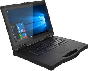 แล็ปท็อปขนาด 14 นิ้ว ทนทานมาตรฐานทหาร MIL-STD-810G/H ซีพียู Core I5 I7 แรม 16GB/32GB ความจุ 256GB/512GB/1TB แบตเตอรี่แบบถอดเปลี่ยนได้ - Product Image 2
