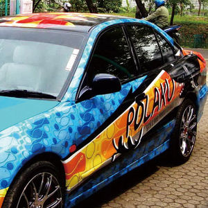 कस्टम विज्ञापन कार स्कूल वैन ट्रकों वाहन विनाइल रैप स्टिकर डिकल बस साइन - Product Image 3