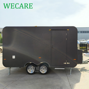 WECARE Camión Remolcable <span class=keywords><strong>de</strong></span> <span class=keywords><strong>Comida</strong></span> Rápida para Venta Callejera Totalmente Equipado: Cafetería, Bar <span class=keywords><strong>de</strong></span> Cerveza y Jugos, Heladería, Hot Dogs y Pizzería Móvil - Product Image 4