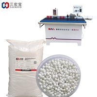 Pegamento fuerte adhesivo termofusible EVA de alta calidad granular para bandas de borde de puerta de madera