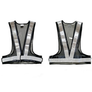 CITICITY Reflective Vest Security High Visibility Vest Adjustable Fishing <b>Net</b> <b>Mesh</b> Safety Vest Belt Waistcoat - Product Image 4
