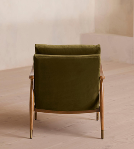 Sillón de sala de estar de lujo moderno Diseño de madera cómodo <span class=keywords><strong>individual</strong></span> para la relajación del hogar - Product Image 2