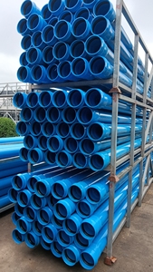 6 inch đường kính linh hoạt <span class=keywords><strong>PVC</strong></span> Giao hàng ống 4 lịch trình 40 áp lực cao vật liệu <span class=keywords><strong>PVC</strong></span>-UH ASTM tiêu chuẩn cho thủy lợi C loại kết thúc - Product Image 6