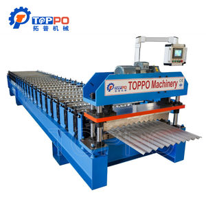 Diskon besar peralatan atap mesin bergelombang gulungan atap lembaran bergelombang mesin pembentuk mesin industri untuk logam atau baja - Product Image 1