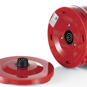 Bouilloire électrique rouge en acier inoxydable à double couche de haute qualité avec arrêt automatique et ébullition à sec - Product Image 3