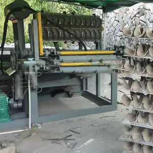 Machine industrielle vente en gros pour machine à pâte à papier avec machine à mouler les plateaux d'œufs en pulpe