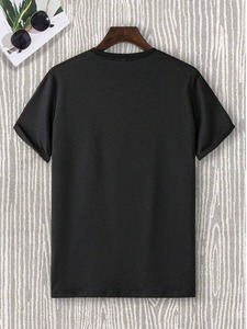 T-shirts décontractés à manches courtes imprimés pour hommes, personnalisables depuis l'usine de vêtements.F10 - Product Image 3