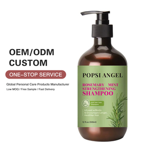 Champú en Oferta, Champú OEM Anticaída con Romero y Menta, para el Crecimiento del Cabello, Unisex, Orgánico, Nutritivo, Calmante para el Cuero Cabelludo, Control de Grasa - Product Image 1