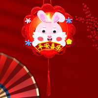 Hot Selling DIY Rückkehr Geschenke für Kinder Geburtstag chinesische hängende Laterne Neujahr Dekoration Artikel Geschenk