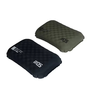 Oreiller gonflable ShineTrip pour le camping en plein air, pliable, portable, ultra-léger, oreiller confortable pour dormir avec soutien du cou - Product Image 1
