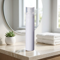 SENZESY – Lot de 100 ml – Flacon pulvérisateur cylindrique en PET pour rafraîchisseur buccal, huiles essentielles, lotions et cosmétiques – Emballage en plastique durable