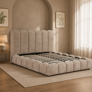 <span class=keywords><strong>Lit</strong></span> de rangement moderne Willsoon en velours <span class=keywords><strong>capitonné</strong></span> avec tiroirs, cadre en bois, <span class=keywords><strong>lit</strong></span> ottoman rembourré, tête de <span class=keywords><strong>lit</strong></span> capitonnée en velours - Product Image 5